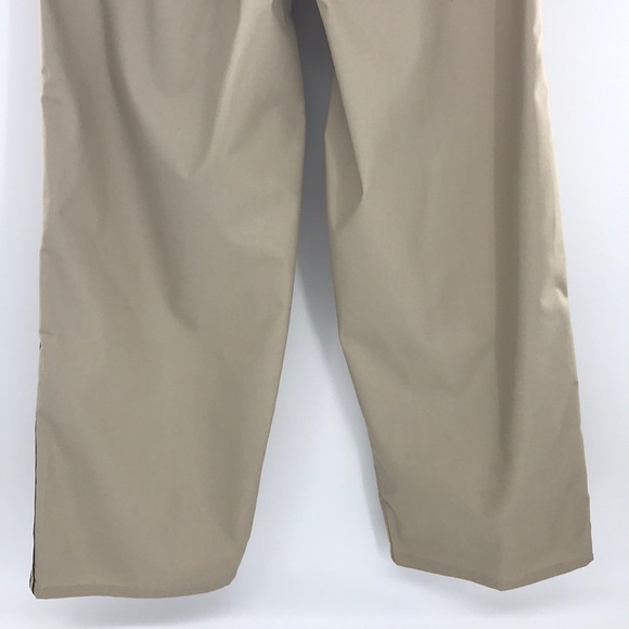 NEW Sm Tan Scrub Pants MedicalUniform Side Stripe - Picture 4 of 10